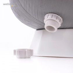 Sandfilter Glasfiber Topmonteret 6-vejs ventil Gr Flere Strrelser