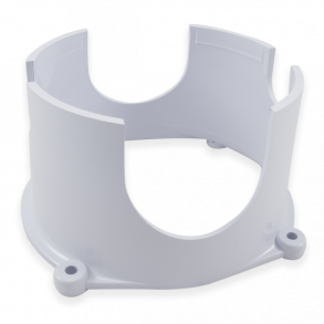 Sokkel til RTL patronfilter- Hvid