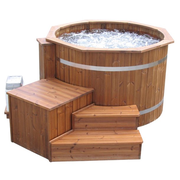 Boble massage system til vildmarksbad  180 cm(8 dyser)