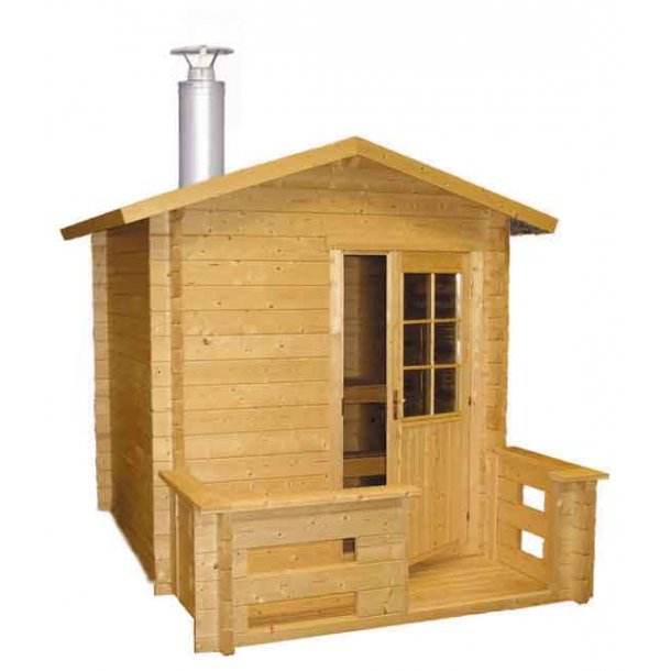 Harvia Sauna hytte med elovn - Kuikka