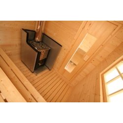 Sauna hytte med brndeovn - Keitele