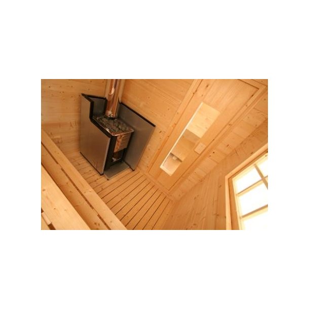 Sauna hytte med brndeovn - Keitele