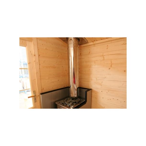 Sauna hytte med brndeovn - Kuikka