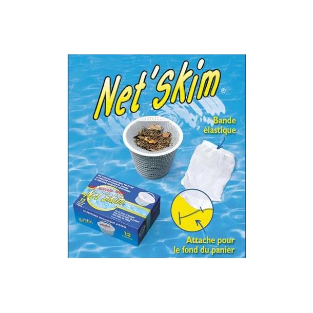 Netskim Filterpose til Skimmer 12 stk