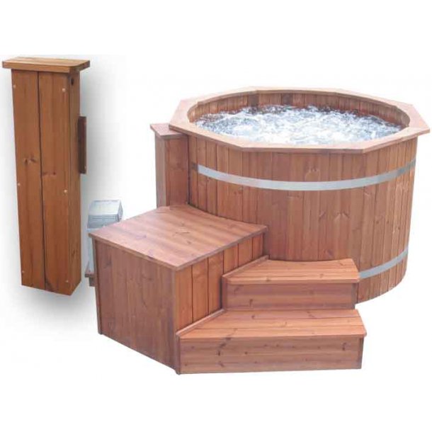 Side-cover til slange i varmebehandlet tr