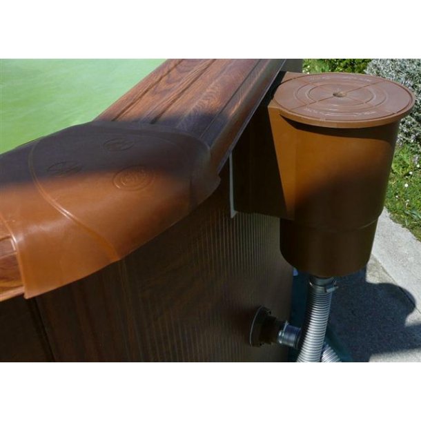 Gre - Rund Pool- Trimiteret Stl-  Uden pumpe - H 1,2 m - Flere strrelser