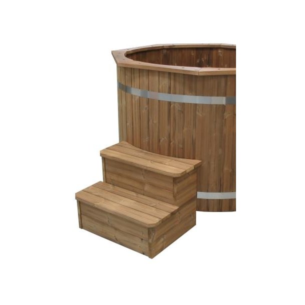 Trappe standard til vildmarksbad 150 cm