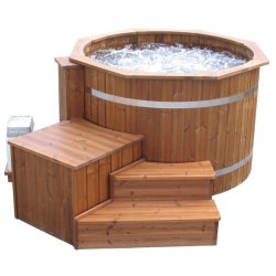 Boble massage system til vildmarksbad  150-160 cm (6 dyser)