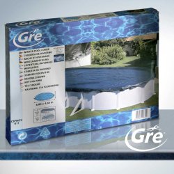 Vinter cover til rund fritstende pool - flere strrelser