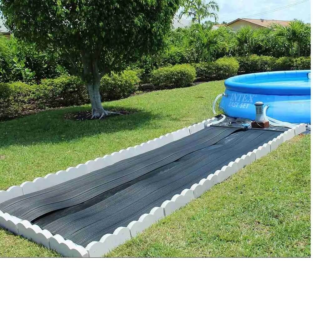Solpanel til pool 0,6*6 m solvarmer til din